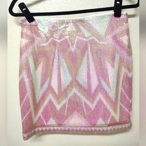 Decree  sequin skirt